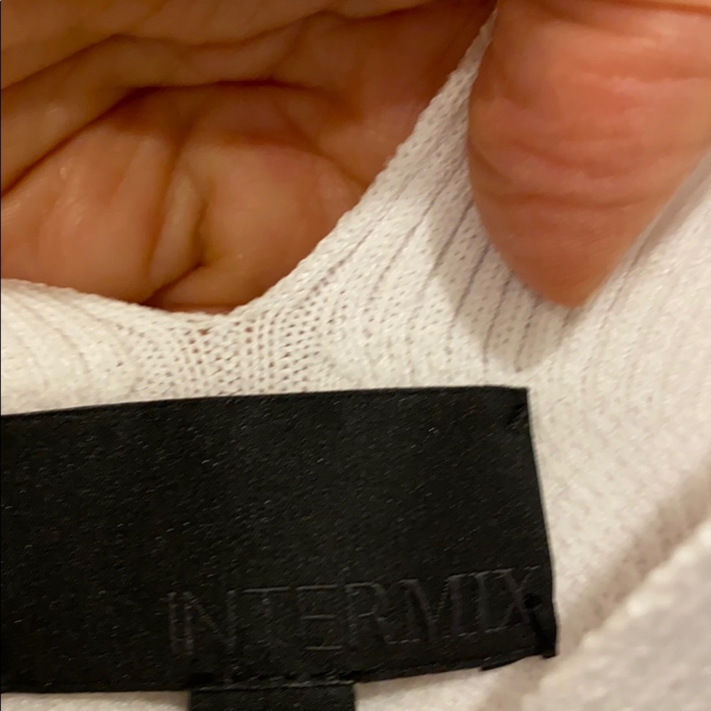 Beautiful Intermix rib knit top. Worn once. Excellent condition. - Picture 5 of 10